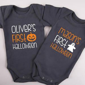 twin halloween body suits