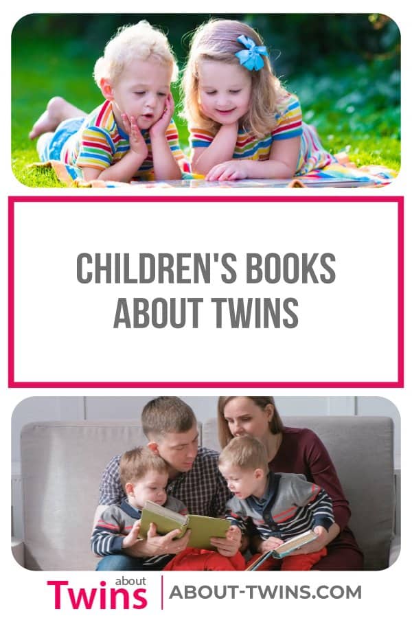A collection of children's books about twins. 