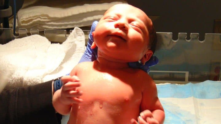 Newborn baby