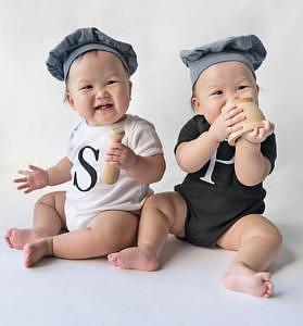 salt and pepper twin costume