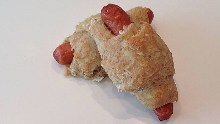 Healthy sausage rolls
