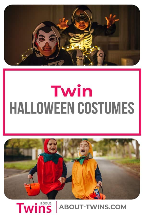 A collection of twin halloween costumes. Great for newborn, toddlers, and up. 